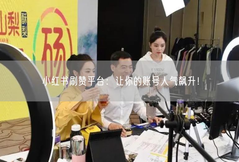 小红书刷赞平台：让你的账号人气飙升！